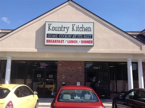 Kountry kitchen - Kountry Kitchen, Wilson, North Carolina. 3,934 likes · 59 talking about this · 1,677 were here. Monday - Friday: 7 - 10 AM, 11 AM - 2 PM Saturday: 7 - 11 AM Sunday: 10:30 AM - 2 PM